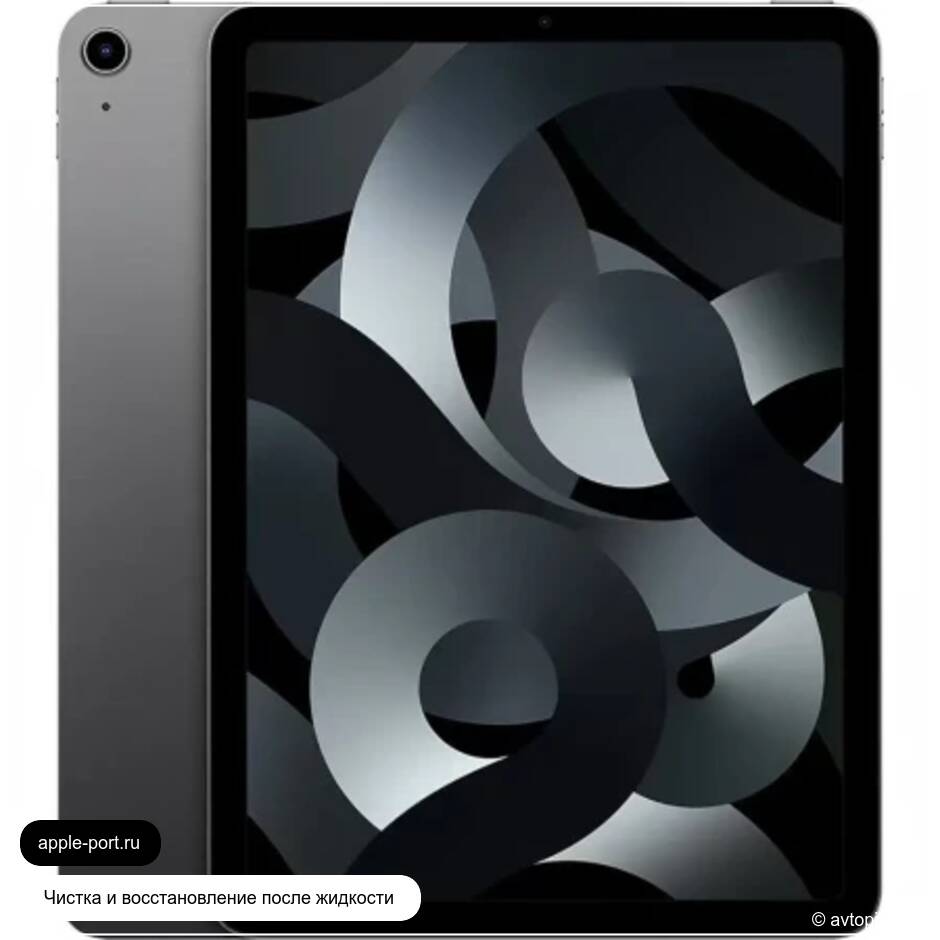 Чистка и восстановление после жидкости iPad Air 5-го поколения: удалили следы влаги и проверили работу устройства
