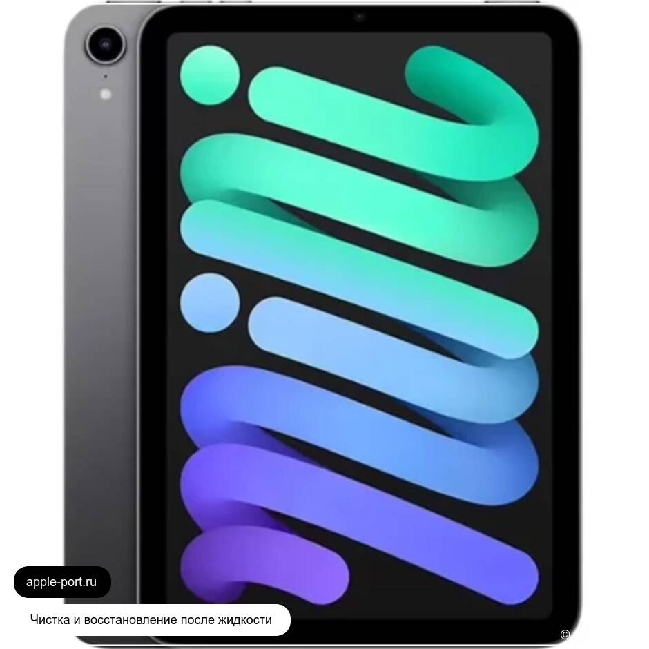 Чистка и восстановление после жидкости iPad mini 6-го поколения: удалили следы влаги и проверили работу устройства